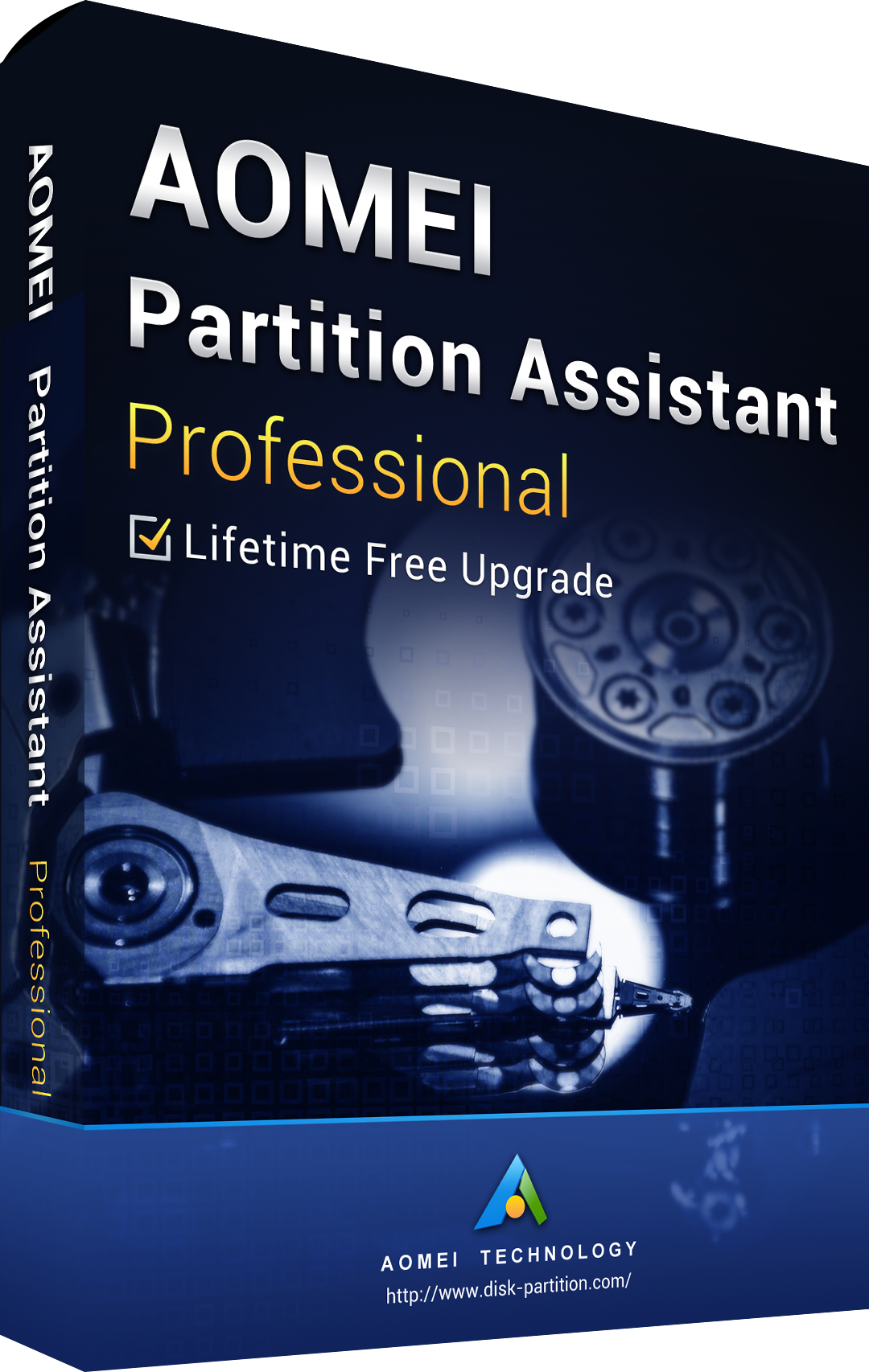 AOMEI Partition Assistant Professional + Free Lifetime Upgrades 8.8 Key Global