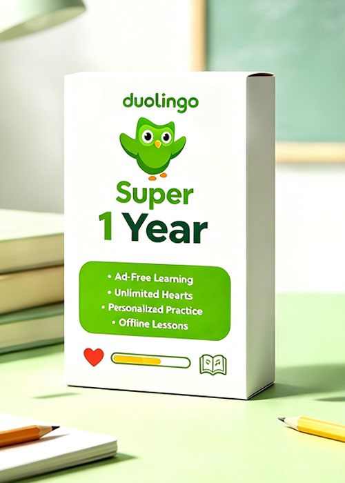 vip-scdkeyss, Super Duolingo 1 Year Subscription