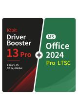 vip-scdkeyss, IObit Driver Booster 13 Pro 1 Year 1 PC CD Key Global+MS Office2024 Pro LTSC  Pack