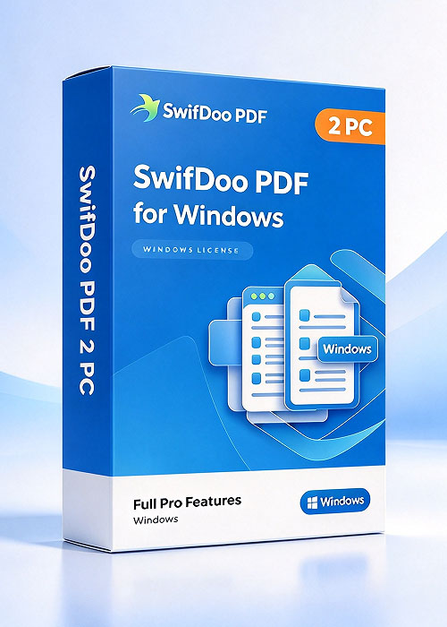 SwifDoo PDF for Windows Lifetime 2 PC