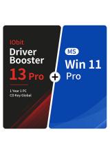 vip-scdkeyss, IObit Driver Booster 13 Pro 1 Year 1 PC CD Key Global+MS Win 11 Pro  Pack