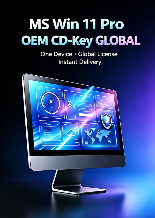 MS Win 11 Pro OEM KEY GLOBAL-Lifetime, Vip-Scdkeyss 