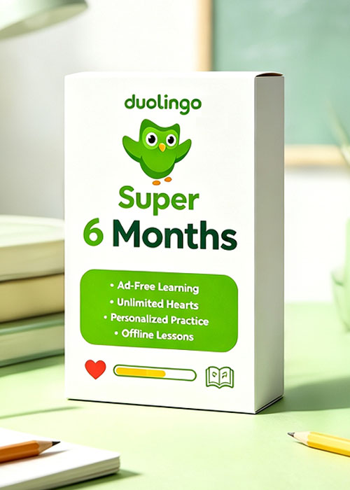 vip-scdkeyss, Super Duolingo 6 Months Subscription